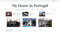 Desktop Screenshot of myhomeinportugal.com